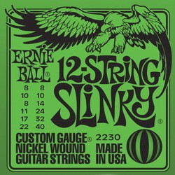 Струны Ernie Ball Slinky Nickel Wound 12-String 8-40