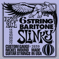 Струны Ernie Ball Slinky Nickel Wound Baritone 13-72