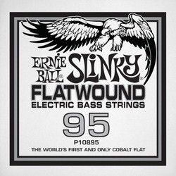 Струны Ernie Ball Slinky Flatwound Bass Single 95