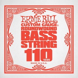 Струны Ernie Ball Single Nickel Wound Bass 110