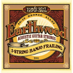 Струны Ernie Ball Earthwood 5-String Mandolin 80/20 Bronze 10-24