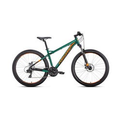 Велосипед Forward Quadro 27.5 2.0 Disc 2020 frame 17 (зеленый)