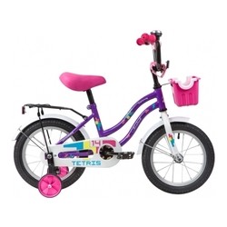 Детский велосипед Novatrack Tetris 14 2020 (фиолетовый)