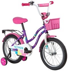 Детский велосипед Novatrack Tetris 16 2020 (фиолетовый)