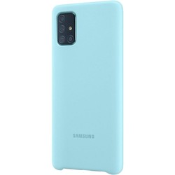 Чехол Samsung Silicone Cover for Galaxy A71 (розовый)