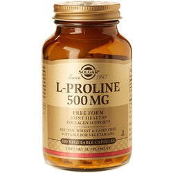 Аминокислоты SOLGAR L-Proline 500 mg