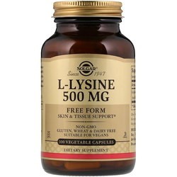 Аминокислоты SOLGAR L-Lysine 500 mg 100 cap