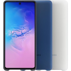 Чехол Samsung Silicone Cover for Galaxy S10 Lite (синий)