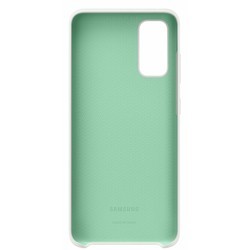 Чехол Samsung Silicone Cover for Galaxy S20 (белый)