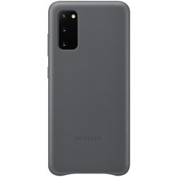 Чехол Samsung Leather Cover for Galaxy S20 (серый)