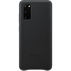 Чехол Samsung Leather Cover for Galaxy S20 (черный)