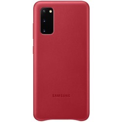 Чехол Samsung Leather Cover for Galaxy S20 (красный)