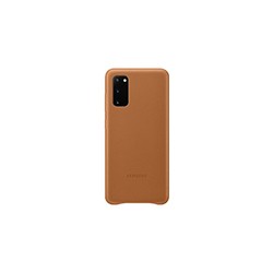 Чехол Samsung Leather Cover for Galaxy S20 (коричневый)