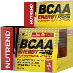 Аминокислоты Nutrend BCAA Energy Mega Strong Powder 20x12.5 g