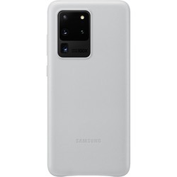 Чехол Samsung Leather Cover for Galaxy S20 Ultra (синий)