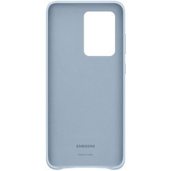 Чехол Samsung Leather Cover for Galaxy S20 Ultra (белый)