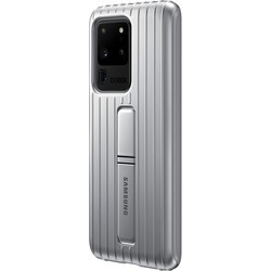 Чехол Samsung Protective Standing Cover for Galaxy S20 Ultra (серебристый)