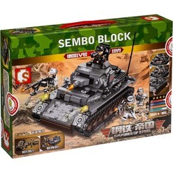 Конструктор Sembo German Tank IV 101322