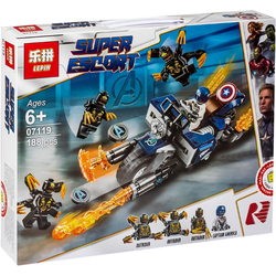 Конструктор Lepin Captain America Outriders Attack 07119