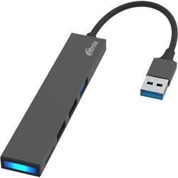 Картридер/USB-хаб Ritmix CR-4315