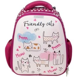 Школьный рюкзак (ранец) N1 School Friendly Cats