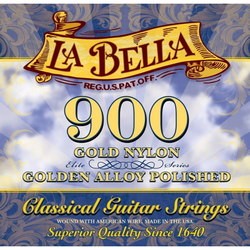 Струны La Bella Elite Gold Nylon 900
