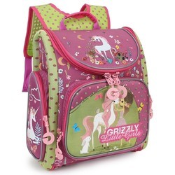 Школьный рюкзак (ранец) Grizzly RA-971-1 (салатовый)
