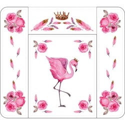 Пеленальный столик Topotushki Rozovyj Flamingo 82x73