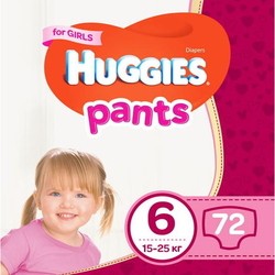 Подгузники Huggies Pants Girl 6 / 72 pcs