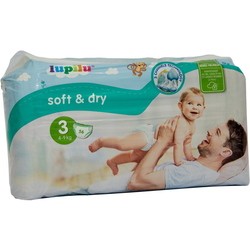 Подгузники Lupilu Soft and Dry 3