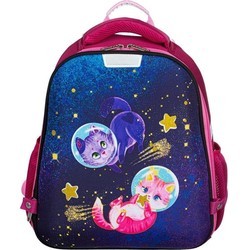 Школьный рюкзак (ранец) N1 School Mix Cats/Astronauts