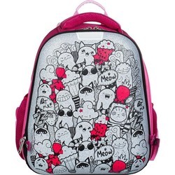 Школьный рюкзак (ранец) N1 School Mix Cats/Astronauts