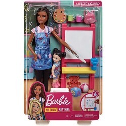 Кукла Barbie Art Teacher Playset with Brunette Doll GJM30