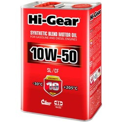 Моторное масло Hi-Gear 10W-50 SL/CF 4L