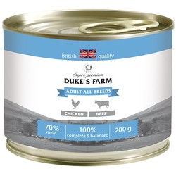 Корм для собак Dukes Farm Adult Canned All Breed Chicken/Beef 0.2 kg