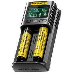 Зарядка аккумуляторных батареек Nitecore UMS2