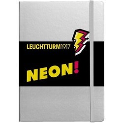 Блокнот Leuchtturm1917 Dots Neon Silver Yellow