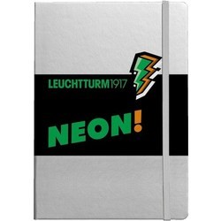 Блокнот Leuchtturm1917 Dots Neon Silver Green