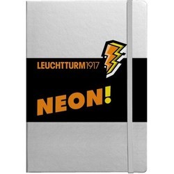Блокнот Leuchtturm1917 Dots Neon Silver Orange