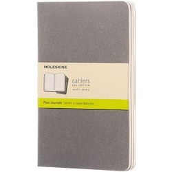 Блокнот Moleskine Set of 3 Plain Cahier Journals Large Grey