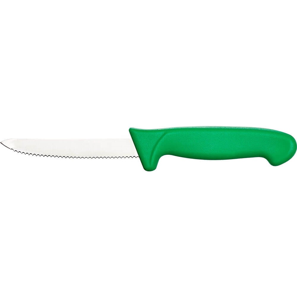 Нож для томатов. Кухонный нож для чистки овощей. Нож для овощей 9 см. Нож 90 мм.