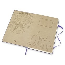 Блокнот Moleskine Harry Potter 5/7 Ruled Notebook Purple