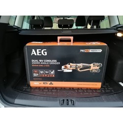 Шлифовальная машина AEG BEWS 18-230 BL LI-602C