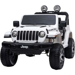 Детский электромобиль Toy Land Jeep Rubicon (белый)