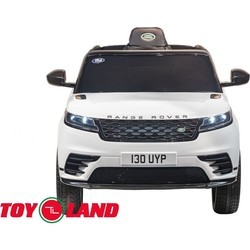 Детский электромобиль Toy Land Range Rover Velar (серебристый)