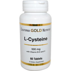 Аминокислоты California Gold Nutrition L-Cysteine 500 mg