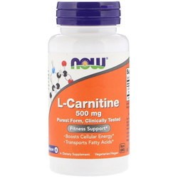 Сжигатель жира Now L-Carnitine 500 mg 30 cap