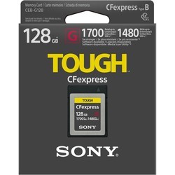 Карта памяти Sony CFexpress Type B Tough 128Gb