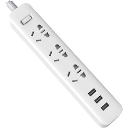 Сетевой фильтр / удлинитель Xiaomi KingMi Power Strip 3 sockets / 3 USB