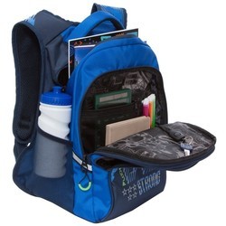 Школьный рюкзак (ранец) Grizzly RB-050-3 (синий)